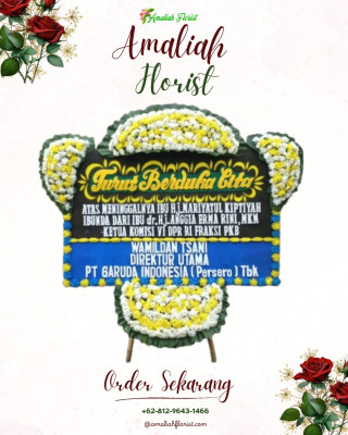 Papan Bunga Duka di Gunungterang